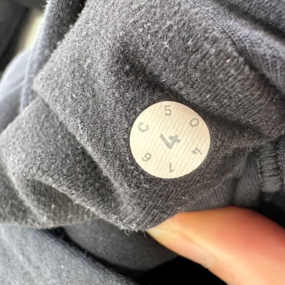 Lululemon Jacket Womens 4 Black Going Places Knit Full Zip Pockets - Picture 9 of 13